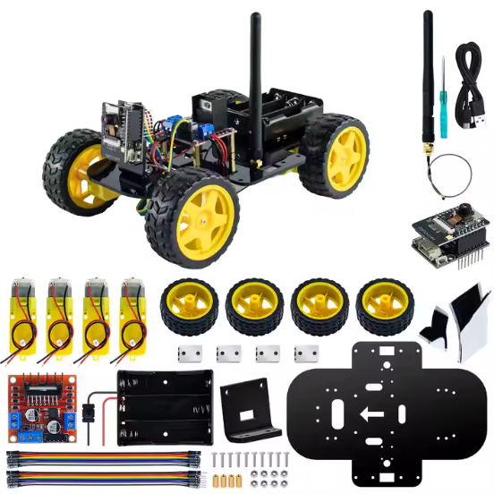 Image du cours  4WD Smart Robot Car ESP32 Camera 